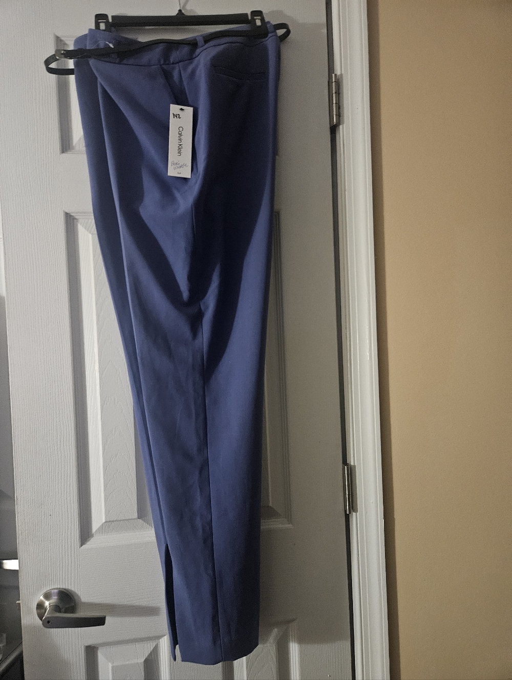 ❤️💞Womens Calvin Klein Pants - Periwinkle Straight-Leg Dress Pants -Size 14❤️💕